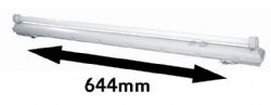 Luminaire pour hotte - Longueur 650mm